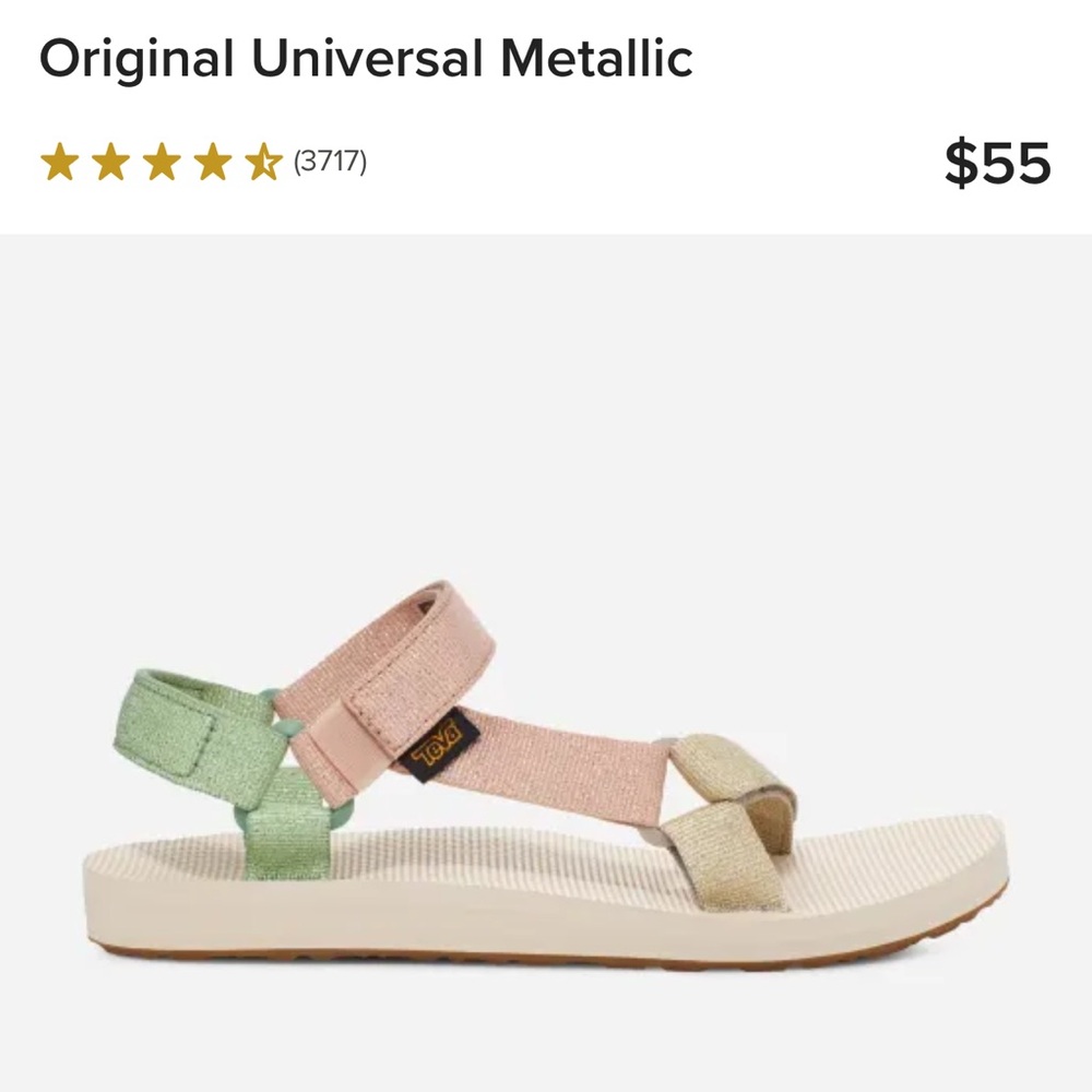 Teva original universal metallic